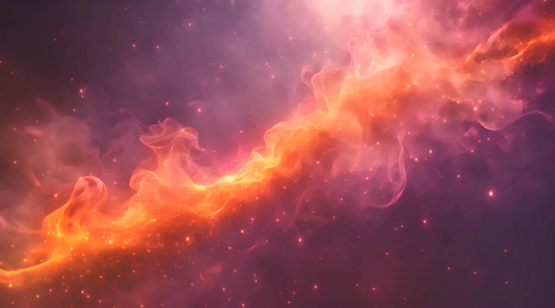 Cosmic Fire Waves Texture Backdrop